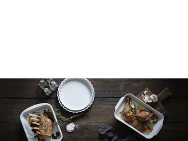 Pillivuyt Serie Originale Dish no. 2 29.5 x 18 cm White
