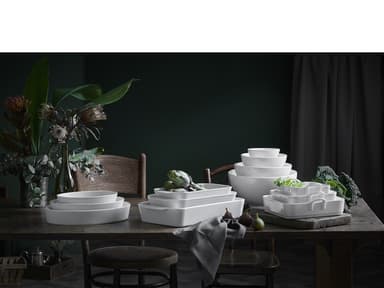 Pillivuyt Serie Originale Dish no. 2 29.5 x 18 cm White