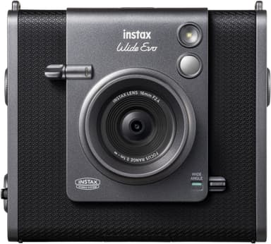 Fujifilm Instax Wide Evo direktkamera (svart)