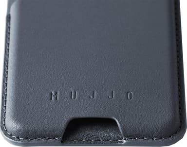 Mujjo MagSafe iPhone korthållare för mobiltelefon (stålblå)