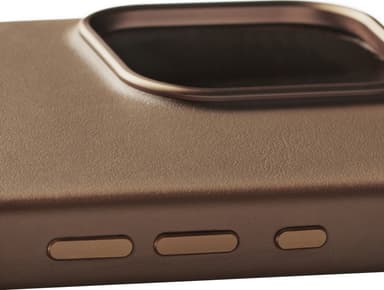 Mujjo iPhone 16 Pro Max mobiltelefonfodral (beige)