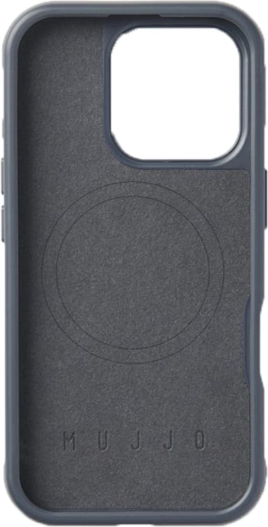 Mujjo iPhone 16 Pro mobiltelefonfodral (blått)