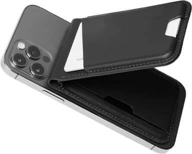 Mujjo MagSafe iPhone korthållare för mobiltelefon (svart)