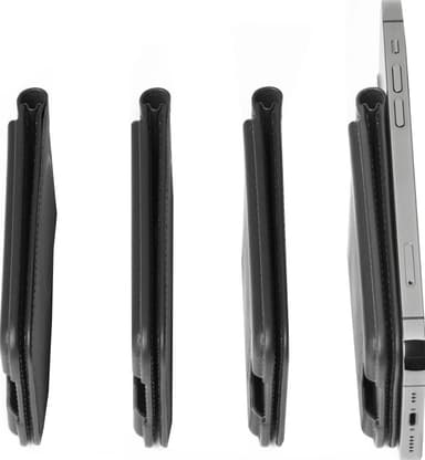 Mujjo MagSafe iPhone korthållare för mobiltelefon (svart)
