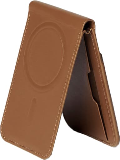 Mujjo MagSafe iPhone korthållare för mobiltelefon (beige)