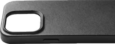 Mujjo iPhone 15 Pro mobiltelefonfodral (svart)
