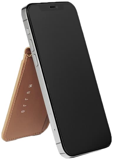 Mujjo MagSafe iPhone korthållare för mobiltelefon (beige)