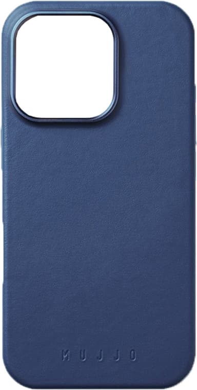 Mujjo iPhone 16 Pro mobiltelefonfodral (blått)