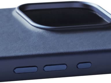 Mujjo iPhone 16 Pro mobiltelefonfodral (blått)