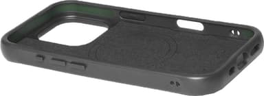 Mujjo iPhone 16 Pro mobiltelefonfodral (svart)