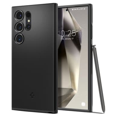 Spigen Thin Fit skal Samsung Galaxy S24 Ultra - Svart