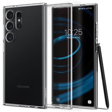 Spigen Liquid Crystal skal Samsung Galaxy S24 Ultra - Crystal clear