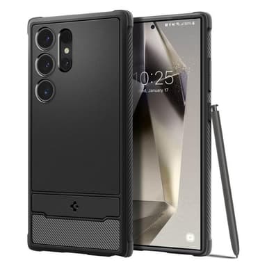 Spigen Rugged Armor skal Samsung Galaxy S24 Ultra - Svart