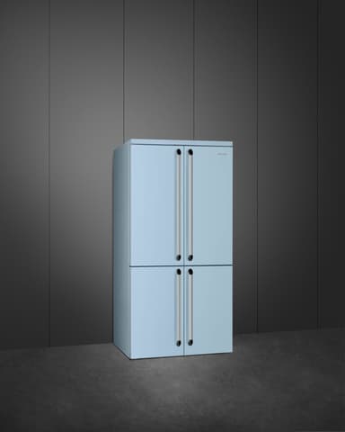 Smeg Serie Victoria French Door Kyl/Frys FQ960PB6 (Pastellblå)