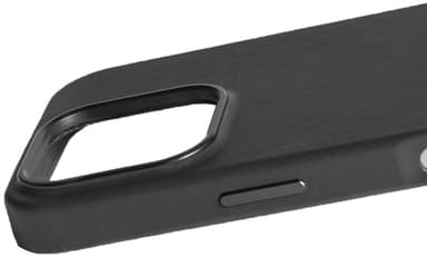 Mujjo iPhone 16 Pro mobiltelefonfodral (svart)