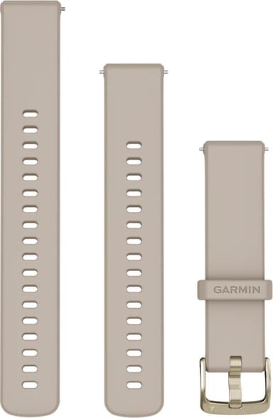 Garmin 18mm QuickRelease Silicone klockarmband (grått)