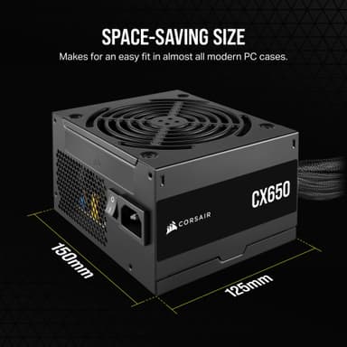 Corsair CX650 nätaggregat (650W)