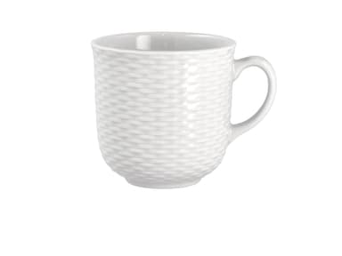 Pillivuyt Basket Mug Dia 9 x 9,4 cm 37 cl White