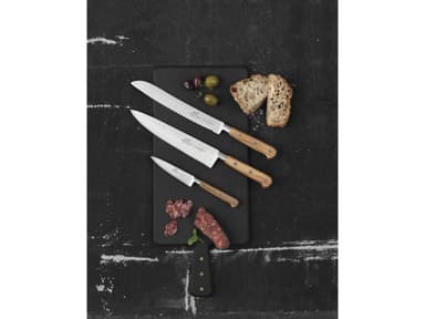 Lion Sabatier Kockkniv Stål/Olivträ