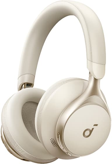 Soundcore Space One trådlösa around-ear hörlurar (vita)