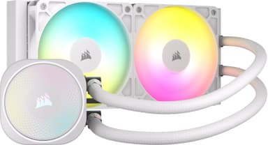 Corsair Nautilus 240mm RS ARGB CPU vattenkylare (vit)