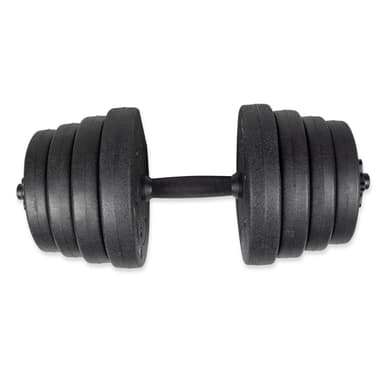 ASG Justerbar hantel 15 kg - vinyl