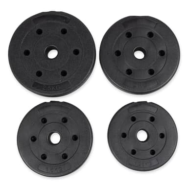 ASG Justerbar hantel 15 kg - vinyl