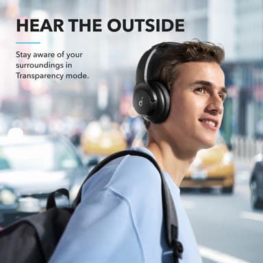 Soundcore Q20i trådlösa around-ear hörlurar (svarta)