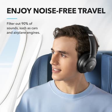 Soundcore Q20i trådlösa around-ear hörlurar (svarta)