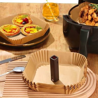 Bakplåtspapper till Airfryer 16x4,5cm - 100-pack - Small