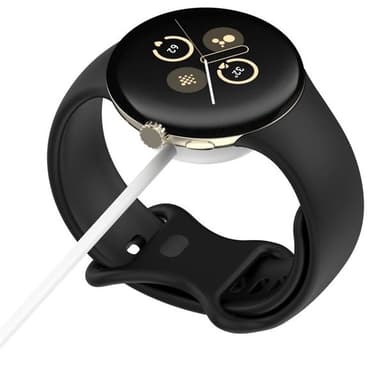 Laddare till Google Pixel Watch 2 - USB 1m - Vit