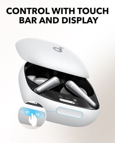 Soundcore Liberty 4 Pro True Wireless in ear-hörlurar (vita)