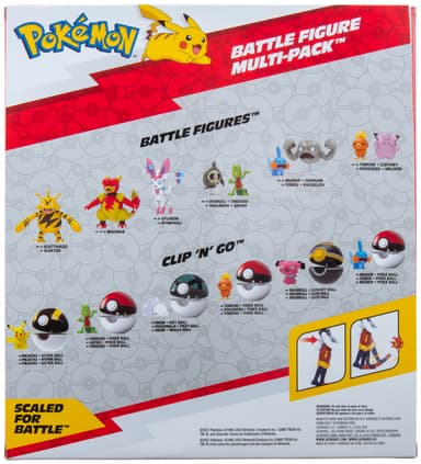 Pokemon Clip 'n' Go actionfigur (10-pack)