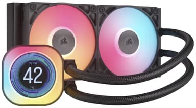 Corsair iCUE LINK TITAN 240mm RX LCD CPU vattenkylare (svart)