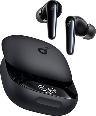 Soundcore Liberty 4 Pro True Wireless in ear-hörlurar (svarta)