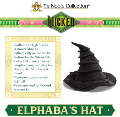 Noble Collection Wicked hatt (Elphaba)