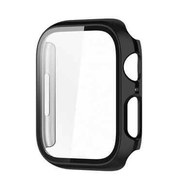 Stötsäkert skärmskydd för Apple Watch Series 7 45mm - svart