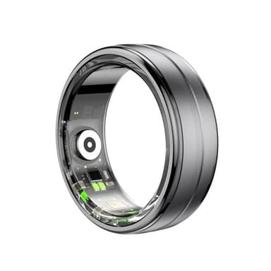 R06 Smart Ring med Hälsoövervakning och träningslägen Strl 10 - Svart