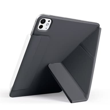 Konstläderfodral med ställ och magneter till iPad Pro 11 2022 / 2021 / 2020 - Svart