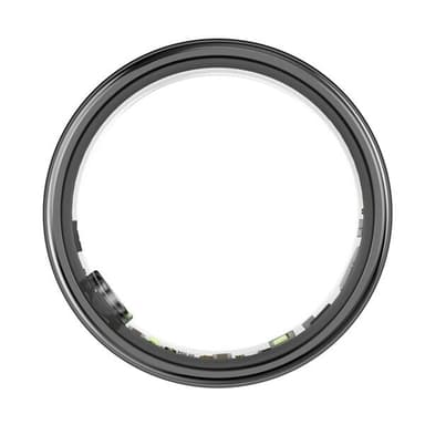 R06 Smart Ring med Hälsoövervakning och träningslägen Strl 10 - Svart