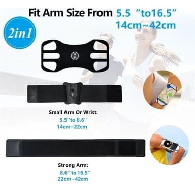 Armband med roterbar mobilhållare