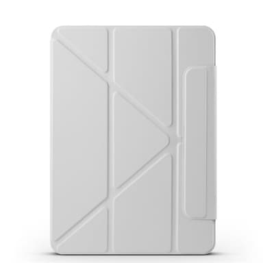 Konstläderfodral med ställ och magneter till iPad Pro 11 2022 / 2021 / 2020 - Grå