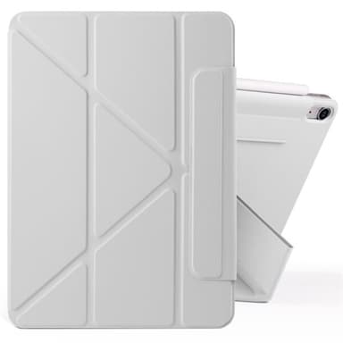Konstläderfodral med ställ och magneter till iPad Air 13 2024 - Grå