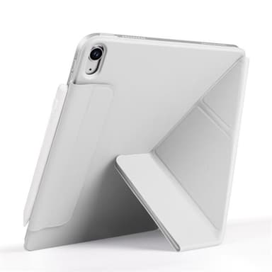 Konstläderfodral med ställ och magneter till iPad Air 13 2024 - Grå