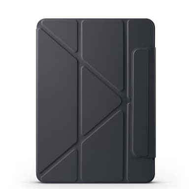 Konstläderfodral med ställ och magneter till iPad Pro 11 2022 / 2021 / 2020 - Svart