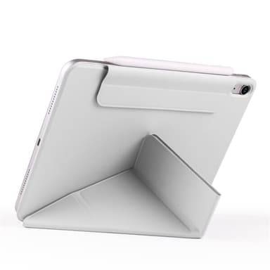Konstläderfodral med ställ och magneter till iPad Air 13 2024 - Grå