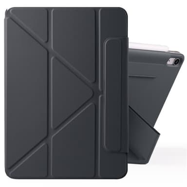 Konstläderfodral med ställ och magneter till iPad Air 13 2024 - Svart