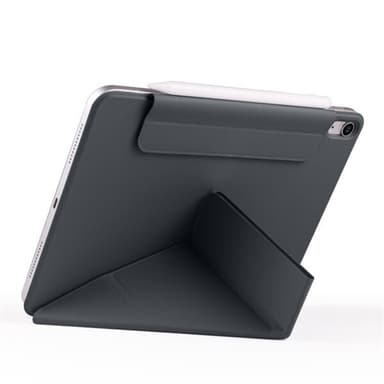 Konstläderfodral med ställ och magneter till iPad Air 13 2024 - Svart