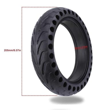 Däck punkteringsfritt Xiaomi M365, Pro, 1s mfl Scooter, 2-pack