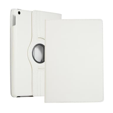 360 Rotation fodral Apple iPad 10.2 2021/2020/2019 - Vit